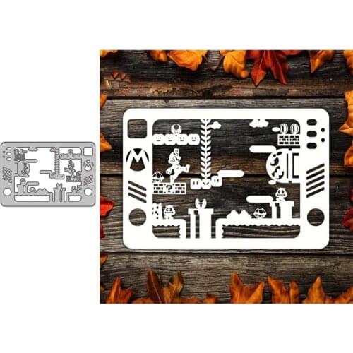 Metal Cutting Dies Game for Scrapbooking DIY Crafts Stencil Card Make Album Decorative New 2021