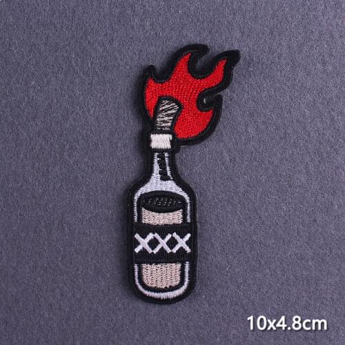 Cactus Stickers Cartoon Anime Animals Iron On Patches For Clothing Cute Stripe For Kids Baby Clothes DIY Sew On Embroidery Patch