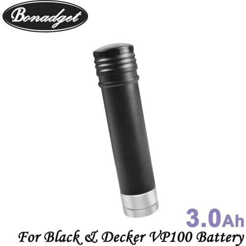 Bonadget 3.6V 3000mAh Ni-MH Battery For Black & Decker Versapak VP100 VP100C VP105 VP105C VP110 VP110C VP143 Versapak Battery