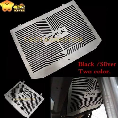 CK CATTLE KING NEW Motorcycle Stainless Steel Radiator Grille Grill Cover Protector Guard For Benelli TRK502 TRK 502