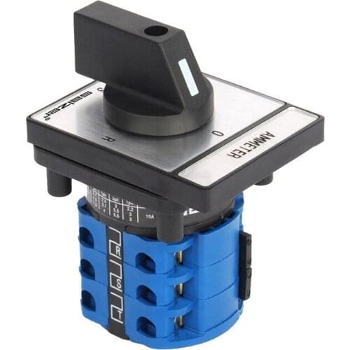 20A Ammeter Switch Ampere Meter Cam Switch for Amp Meter