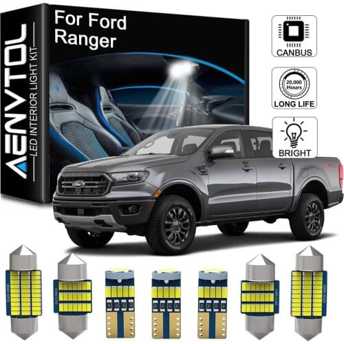 Seker Canbus LED Interior Light For Ford Ranger 1989-2021 Vehicle Accessories Dome Map Trunk No Error Bulb Kit