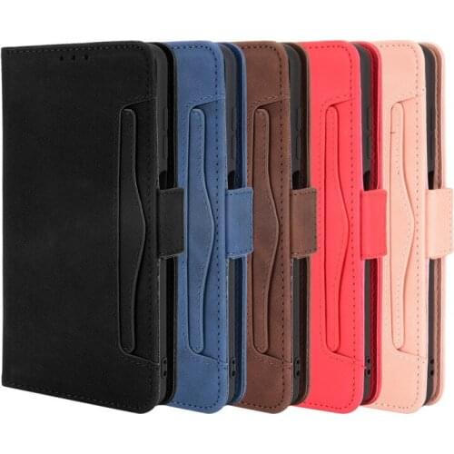 For TCL 20Lite Case Vintage Business Leather Coque Wallet Cover Slot Stand Flip Para Shockproof Shell for TCL 20L Plus Capa