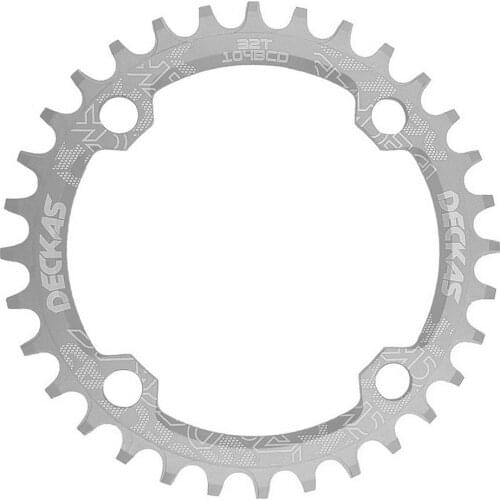32T 34T 36T 38T Crankset Tooth Plate Parts MTB Crankset Tooth Plate Round Narrow Wide Mountain Bike Bicycle 104BCD Crankset Disc
