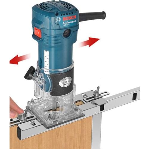 2-in-1 Slotting Bracket Positioning Trimmer Woodworking Tools Mould Slotting Woodworking Measuring Tool