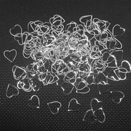 50Pcs Heart Nail Art Decorations Stickers Cute 3d Nail Sticker Hybrid Japanese Metal Rivet Manicure Steampunk Bling Set Designer