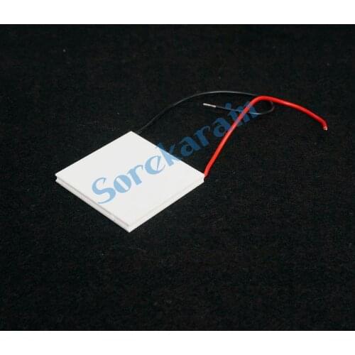 50x50x4.8mm 6A 15V 107W TEC1-26306 Thermoelectric Cooler Peltier Heatsink