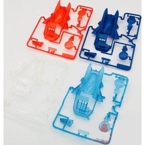2 Sets STRATO VECTOR Car Cover Housing Shell / Large Diameter Tires for Tamiya Mini 4WD Car Model