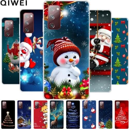 For Samsung S20 FE Case Christmas NEW Year gift Soft TPU Silicone Phone Cover For Samsung Galaxy S20 FE Cases 5G s20fe s 20 fe