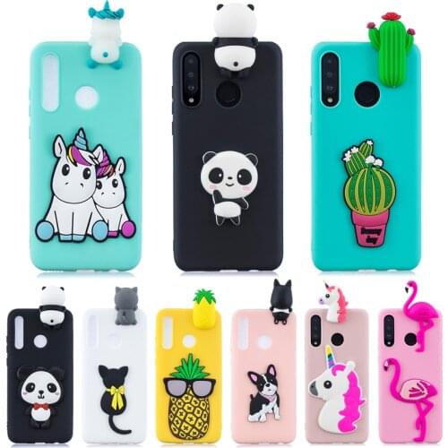 P40 Pro 3D Case on For Etui Huawei P40 Lite Case sFor Fundas Huawei P 40 Lite P20 P30 lite P 30 P40 Pro Soft Silicone Cover