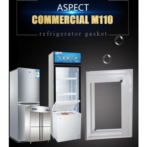 Glass shower / fridge door magnetic rubber profile seal strip