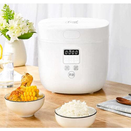 Multi functional electric cooker household old intelligent cooking cooker 2L dormitory small mini electric cooker multi layer an