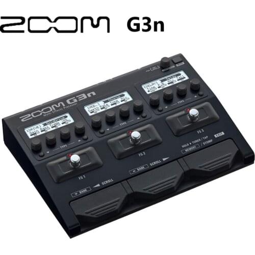 Zoom G3n electric guitar multi effector processor stomp pedal Guitar Effects Pedal