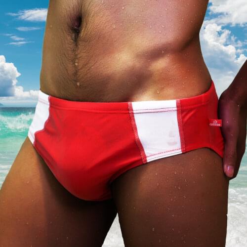 Mens Swimming Briefs Sexy Bikinis Swimsuits Surfing Beach Wear Bathing Suits Water Sports Swimwear Boys Shorts Swim Bottoms