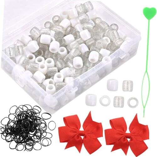 503 Pcs Hair Extension Tool Kit Micro Rings Pulling Hook for Dreadlock Link Hair Hair Styling Wig Decorative Wedding Photography