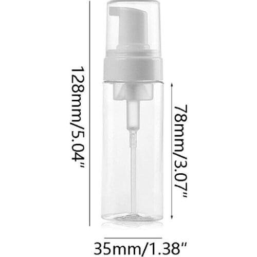 2021 New 18 Pack 50 M L Foam Dispenser Bottle Plastic BPA Free Refillable Mini Foaming So