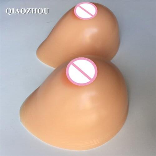 Huge F cup boobs shemale crossdressing realistic silicone breast form prosthesis
