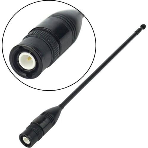 Portable NA-626 BNC connector 144/430MHz dual frequency high gain telescopic antenna, suitable for Icom,Motorola,Wilson Radio