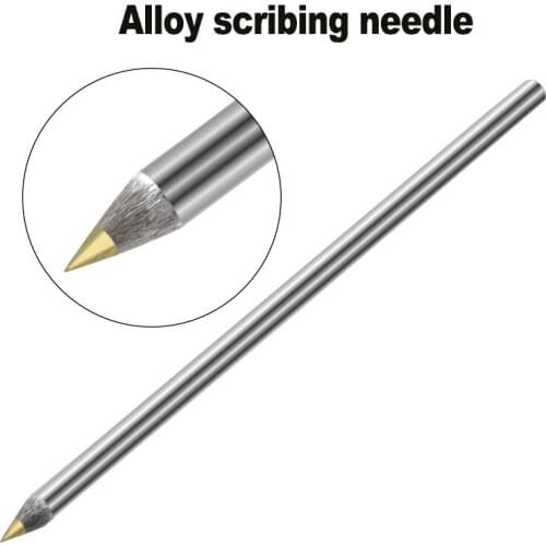 Portable Single-headed Alloy Tip Scriber Pen Cemented carbide Marking Engraving Tools Glass Ceramic Marker Building marking tool