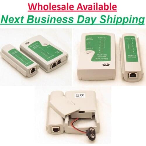 Portable Network Cable Tester Network LAN Cable Tester Test RJ45 RJ-11 CAT5 UTP Ethernet Tool Cat5 6 E RJ11 8P