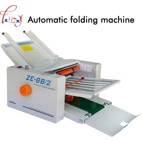 Premier Fast Fold Automatic Desktop Letter/Paper Folder, Automatically Feeds and Folds 310*700mm Auto Folding Machine ZE-8B/2