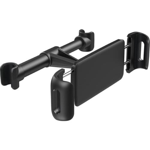 Car Headrest Mount Adjustable Phone Holder Tablet Headrest Cradle for 7-10.1 table and phone
