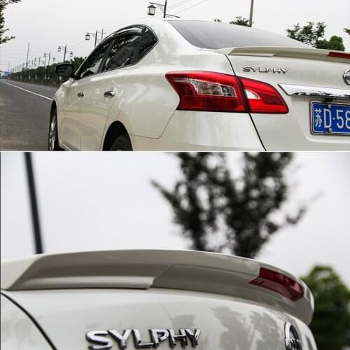 For Nissan Sentra/Sylphy Spoiler 2012 13 14 15 16 17 18 High Quality ABS Material Car Rear Trunk Wing Sport Accessories Body Kit