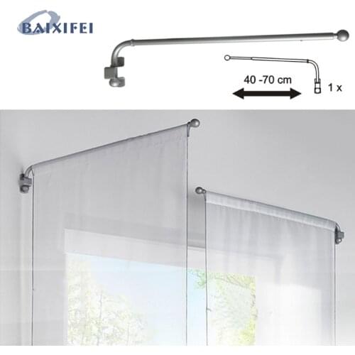 D12/8mm variable rod 40-70cm ,Curtain Accessories Rod for Window Decoration