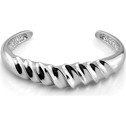 Women Bracelet Wide 13mm 925 Silver Jewelry Bracelet For Women Men Personalized WavesI Talian Pop Jewelry 2021