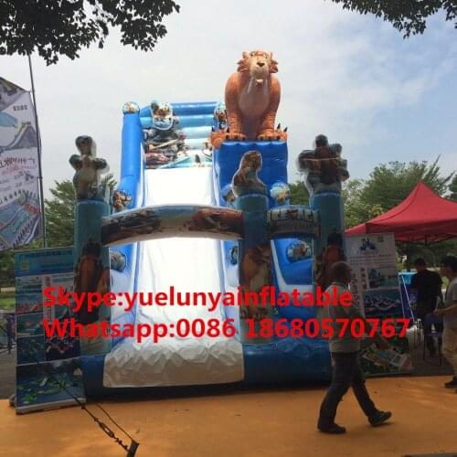 2016 new Factory direct Inflatable slide,The new slide , KY-107