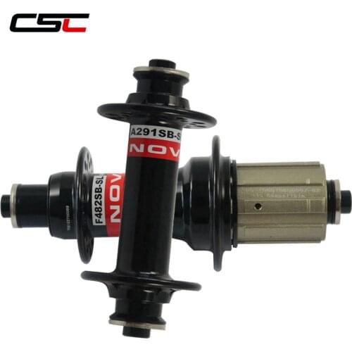 285/set only Novatec A291SB-SL F482SB-SL /F582SB-SL road bike hub 20/24 24/28 holes black red XDR 12s