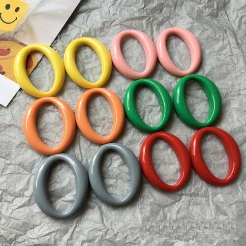 New Spring Colours Acrylic Connector For DIY Making Necklace Earrings Handbag Chain Jewelry Accessories Findings & Component