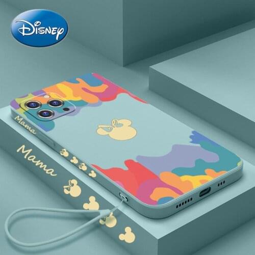 Disney Phone Case for IPhone 6S/7/8P/X/XR/XS/XSMAX/11/12Pro/12mini Mickey Minnie Case Cover