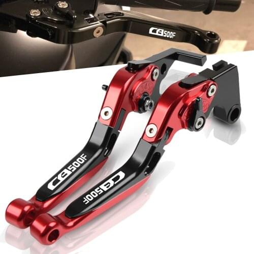 For Honda CB500F CB500 F 500F 2013 - 2018 2014 2015 2016 Motorcycle Adjustable Folding Extendable Foldable Brake Clutch Levers