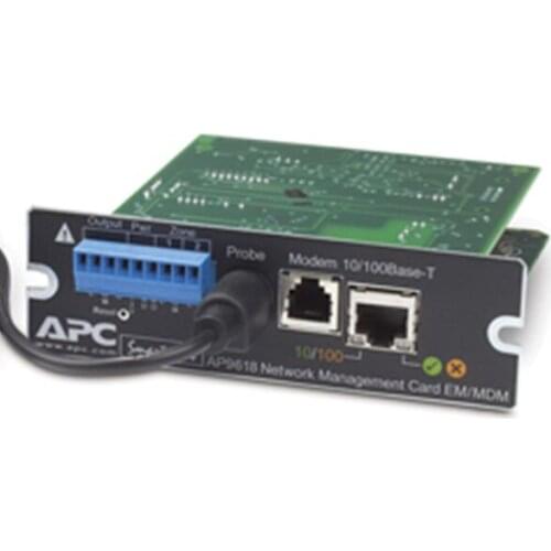 For Schneider APC monitoring card AP9618 management card Modem, telephone dial-in remote management and telephone dialing alarm