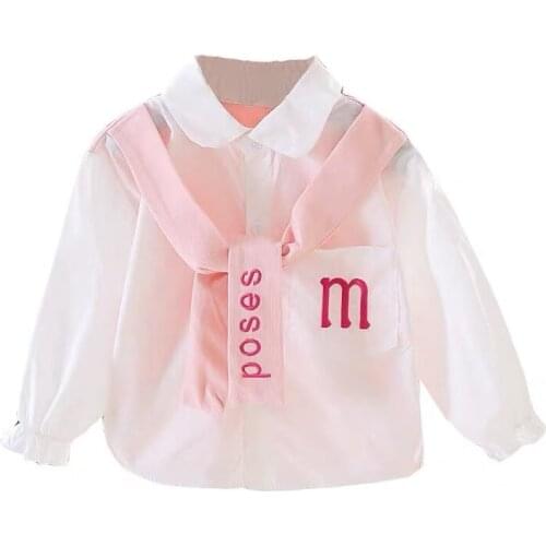 Белые блузки для девочек Heyuhao China At AliExpress