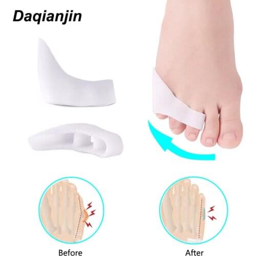 Three Hole Small Toe Separator Foot Care Tool Overlapping Toes Correction Bunion Blisters Corn Pain Relief Orthopedic Products