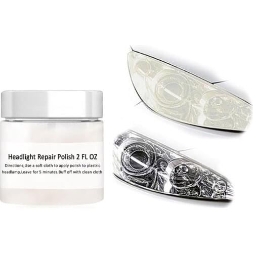 Car Headlights Refurbishment Cleaning Repair Cream Headlights Scratches Stains Auto Lights Crystal Plating Refurbishment