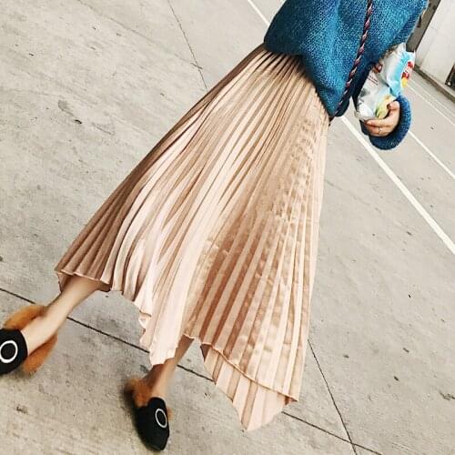 Lihuaque Women's Pleated Skirts