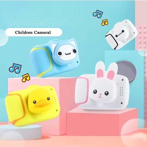New Childrens Music Digital Camera for Kids Toys 2 Inch HD Screen 1080P Video Children Creative Educational Toy Birthday Gifts