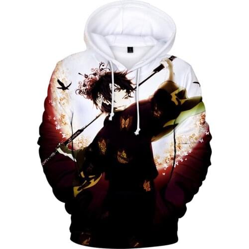 2020 New Anime GINTAMA Hoodie Casual Sweatshirt Teenager Adult Kids Pullover Hooded Long Sleeve 3D Print Streetwear Clothes