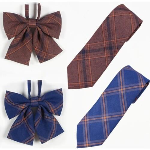 New Blue Jk Bow Tie Striped Solid Uniform Collar Butterfly Cravat Japanese High School Shirt Uniform Sailor Suit Accessories