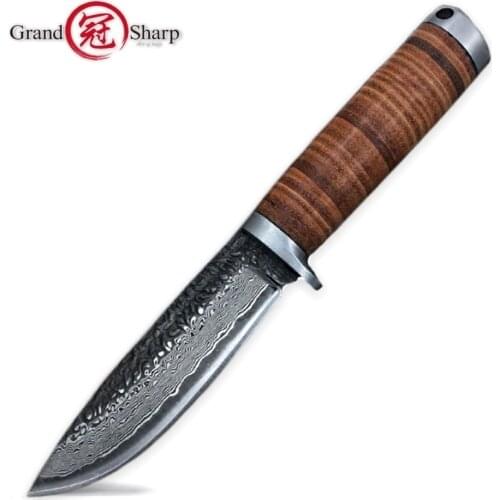 NEW Boning Knife Forged Steel Damascus Pattern Fixed blade Hunting Outdoor Camping Fishing Survival Equipment Tactical Tools BBQ
