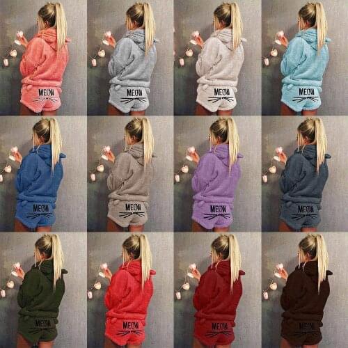 Pajama Set For Women Sexy Sleepwear Pyjama Femme Home Wear Pijama Plus Size Warm Pyjamas XL XXL XXXL 4XL 5XL Winter Home Suit