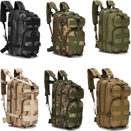 Outdoor Military Rucksacks 600D Nylon 25L Waterproof Tactical Backpack Sports Camping Hiking Trekking Fishing Hunting Bags