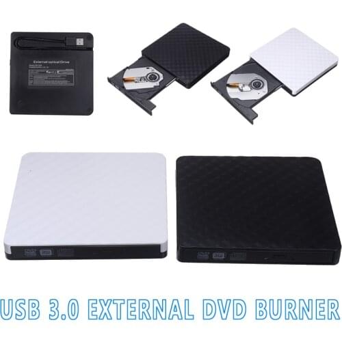 New Arrival External Optical Drive USB 3.0 DVD Burner RW/CD ROM Burner Writer Drives Reader For PC Laptop