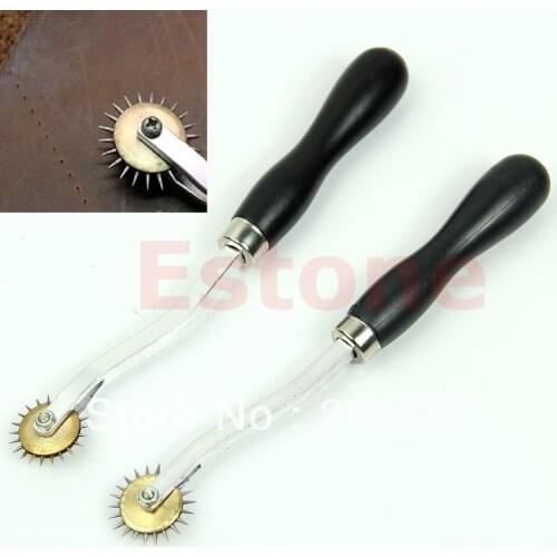 1pc Overstitch Wheel Leather Sewing Stitch Spacing Paper Craft Tool Roulette 4mm