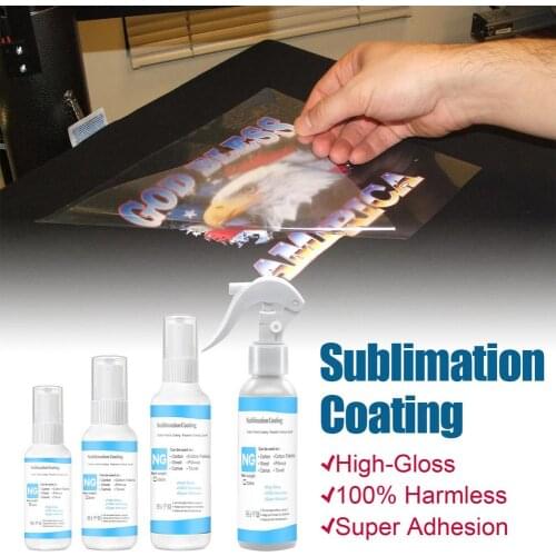 30/50/100/120ml Sublimation Coating Spray Heat Sublimation Spray Thermal Sublimation Coating Heat Transfer Printing Spray #CHT