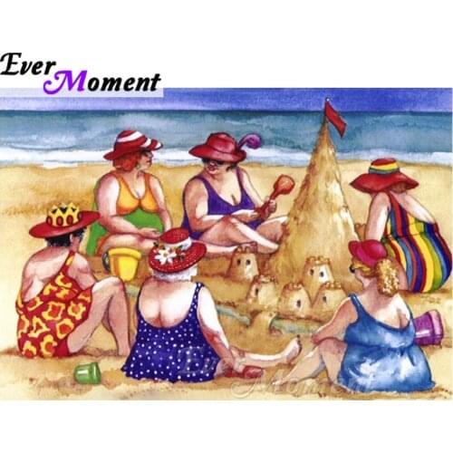 Ever Moment Diamond Painting People Diamond Embroidery Mosaic 5D DIY Full Square Rhinestones Home Decorations Gift ASF1255