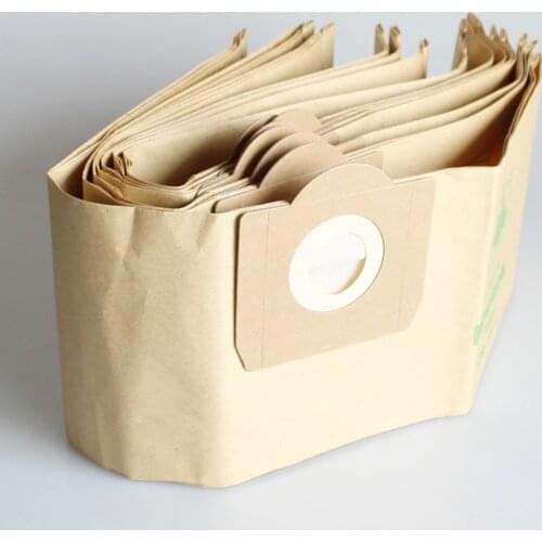 5pcs/10pcs ROWENTA ZR81 ZR814 ZR82 paper vacuum cleaner bag for Karcher A2700 Hoover H31 S6145 19L vacuum cleaner accessories